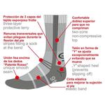 Походные носки Deomed, коричневый - фото 2