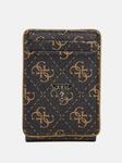 GUESS Jared Signature Кардхолдер, Brown Leather - фото