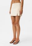 Юбка D.MoRo Mini skirt, Ecru/Off-White - фото 4