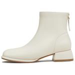 Черные женские полусапожки TATA, экрю - фото 7