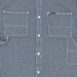 Рубашка Supreme Loose Fit Short-Sleeve Denim Painter Shirt, Stripe - фото 2