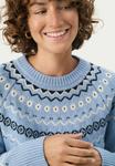 Джемпер Part Two Jumper, Soft Chambray Jacquard/Light Blue - фото 4