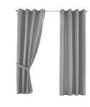Штора Gardinenbox, 140x145 см, серый - фото