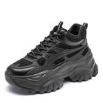 AGSDON Массивные кроссовки для женщин, 224033 - Черный флис - фото 19