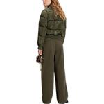 Пуховик женский армейский зеленый Louis Vuitton - фото 3