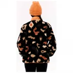 Флис Protest Xena Outdoor Button, черный - фото 4