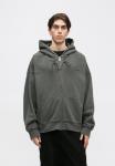 Толстовка Carhartt WIP HOODED BENTON, Graphite/Dark Grey - фото 4