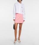 Лакированные сандалии на платформе Miu Miu, белый - фото 2