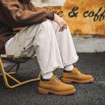 Мужские ботинки Martin желтый Bellum Han - фото 6