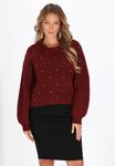 Джемпер faina Jumper, Wine Red/Dark Red - фото