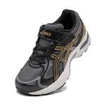 Детские кроссовки Kids Low-top Black/Gold Asics, черный - фото 2