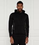 Толстовка мужская Boss Green Soody 1 с контрастными полосками, черный - фото