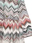 Платье с узором зигзаг Missoni Kids, черный - фото 3