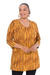 Рубашка Ulla Popken, желтый/горчичный - фото 2