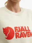 Свитшот с логотипом Fjällräven, бежевый - фото 5