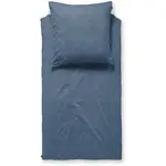 Постельное белье Damai «Мик», имитация льна, цвет Denim - фото