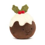 Плюшевая игрушка Festive Folly Christmas Pudding JELLYCAT - фото 3