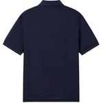 Поло с логотипом на заплатке LACOSTE, синий - фото 3