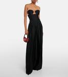 Боди Hands из тюля Adriana Degreas, черный - фото 2