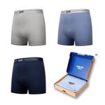 Мужские трусы-боксеры Lee, синий - фото