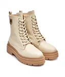 Кожаные ботильоны мои 11 Pinko, белый - фото 3