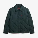 Куртка Superdry Quilted Chore Liner, зеленый - фото 3