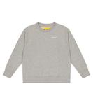 Толстовка из хлопка с логотипом Off-White, белый - фото