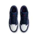 Кроссовки 1 низкие Air Jordan, синий - фото 4