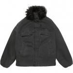 Пуховая куртка FW25 для женщин Acne Studios, черный - фото