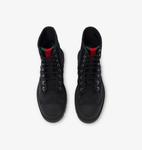 Сапоги из холста с веб-монограммой Gucci, черный - фото 2