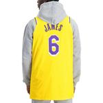 Майка Nike x NBA LA Lakers Jerseys 'LeBron James 6', желтый - фото 4