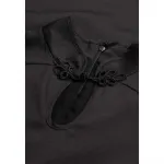 Платье Superdry LBD Satin Mandarin short, черный - фото 4