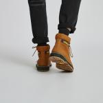 Ботинки унисекс темно-коричневые Cat - фото 8