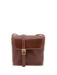 Сумка через плечо Viola Castellani, коричневый - фото