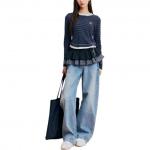 Женский свитер Kirsh, темно-синий - фото 6