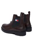 Классические ботильоны Tjm Leather Chelsea Boot EM0EM01448 Tommy Jeans, коричневый - фото 3
