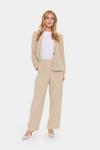 Брюки свободного кроя SAINT TROPEZ Celest, бежевый - фото 4