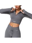 Топ YEAZ, серый - фото 4