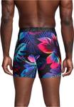 Under Armour мужские боксеры Performance Tech Mesh Print Singles, 6", Black/Royal-Single - фото 2