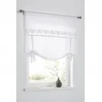 Шелковая штора с продевкой для штанги Heine Home, Offwhite - фото