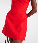 Льняное мини-платье Iris SIR, Scarlet - фото 5