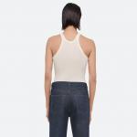 Гоночный танк Helmut Lang, айвори белый - фото 5