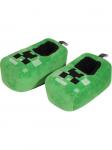 Зеленые купальные тапочки Creeper Slippers Minecraft - фото