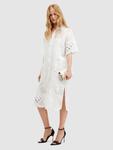 Платье-рубашка AllSaints MERIA, белый - фото 4