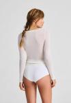 Топ GAI+LISVA ANNE WRAP, White - фото 2