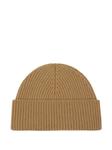 AMI Paris Шерстяная шапка Ami De Coeur, коричневый - фото 2