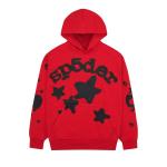 Худи Sp5der Beluga 'Red/Black', красный - фото 2