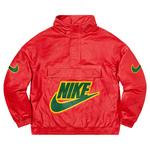 Анорак Supreme x Nike Leather Anorak, Red - фото 3