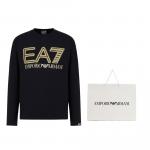 EMPORIO ARMANI Свитшот мужской черный - фото 7