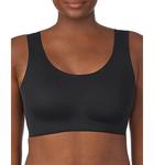 Бюстгальтер без косточек Le Mystère гладкой формы, черный - фото